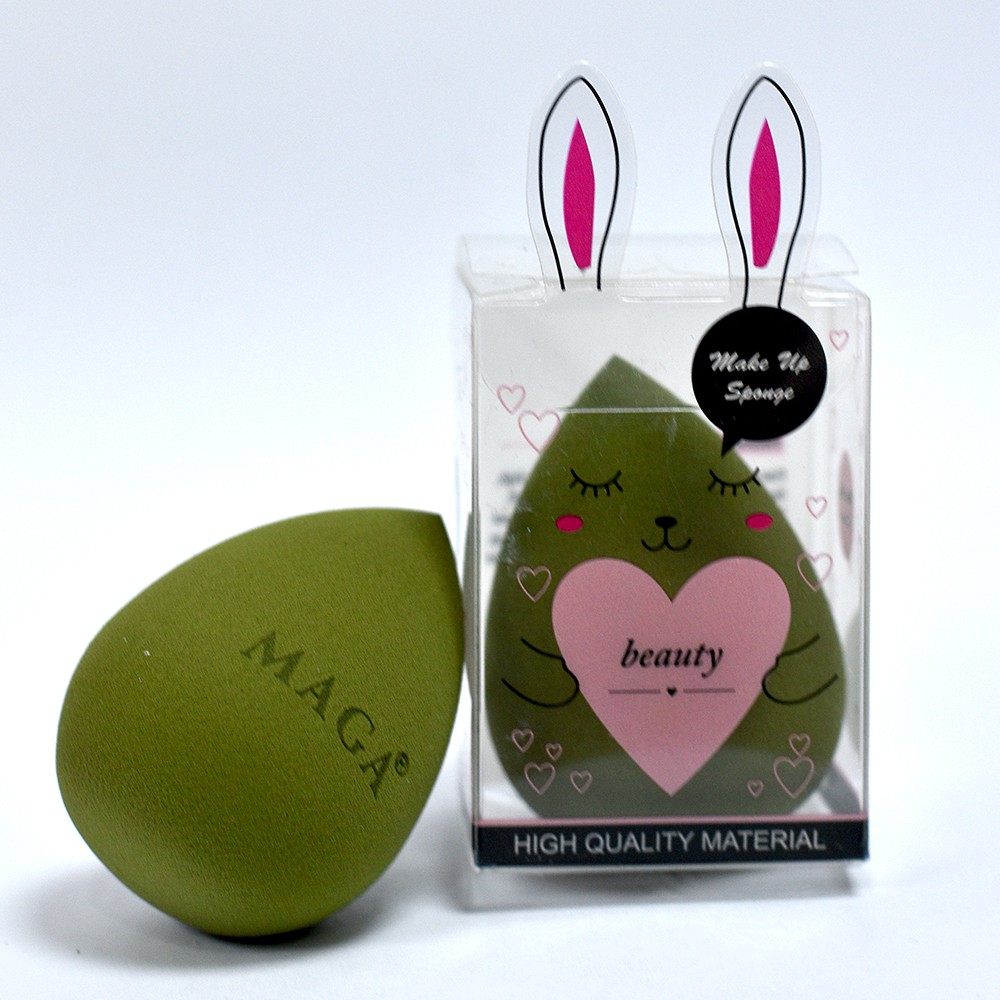 Mút Trang Điểm Màu Rêu MAGA Miracle Complexion Sponge Size S MAM31